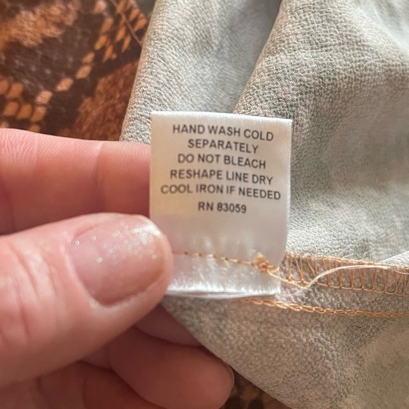 Drew snakeskin dress • Women’s Large - Picture 8 of 9